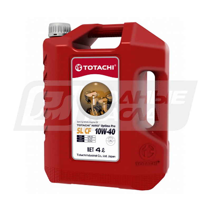 TOTACHI Niro Optima Pro Semi-Synthetic SL/CF 10W40, 4л 1C404